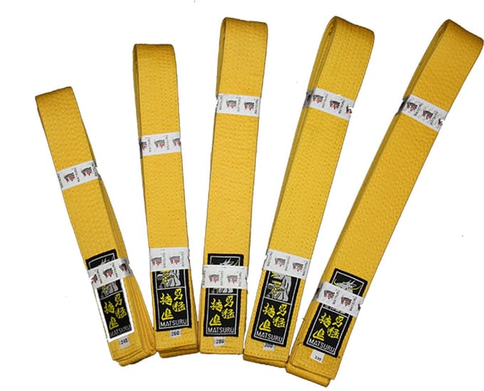 Budo band Geel - 280 cm