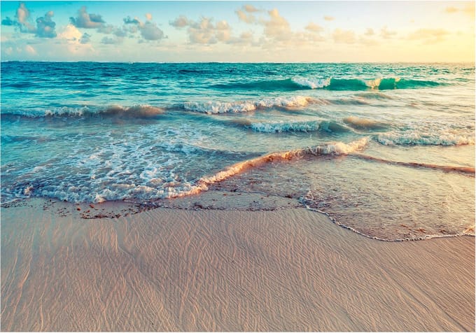 Fotobehang - Beach in Punta Cana.