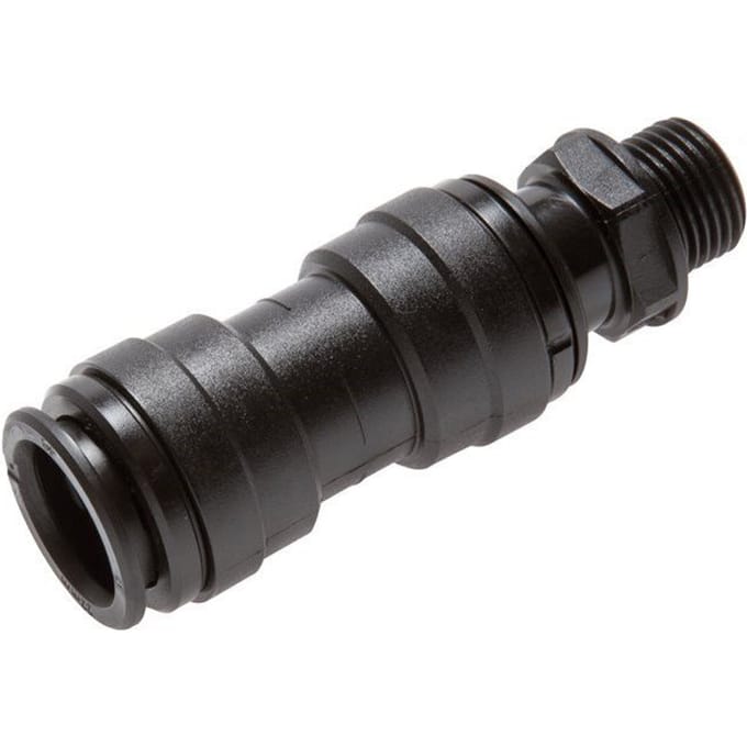 22mm x G1/2'' POM Insteekfitting Buitendraad NBR - F25ZV