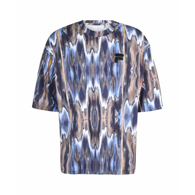 Oversized T-shirt Fila Commercy Aop
