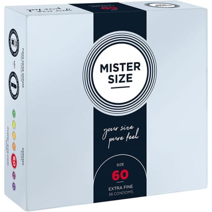 Mister Size - 60 - Ultra Dunne XL condooms 36 stuks