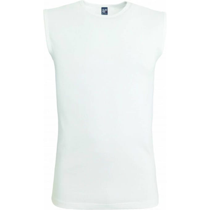 ALAN RED singlets Orlando (2-pack) - O-hals stretch - wit