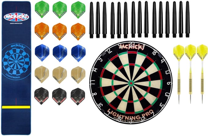 McKicks Dartbord Voordeel Set 2