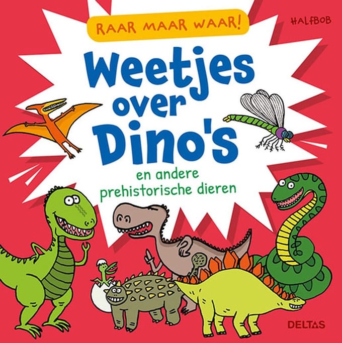 Raar maar waar! Weetjes over dino's Voorleesboeken