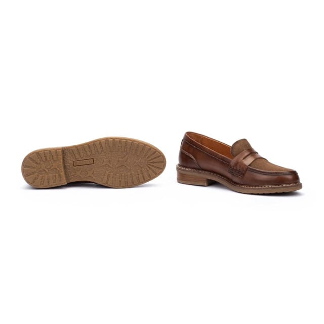 Pikolinos Aldaya - dames instapper - Bruin - maat 35 (EU) 2 (UK)