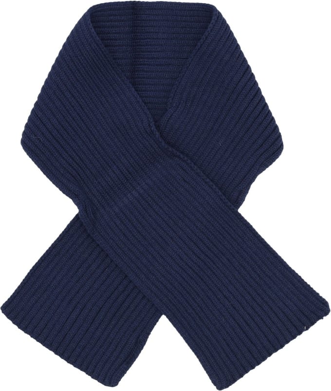 Puck Knit Sjaal - Navy