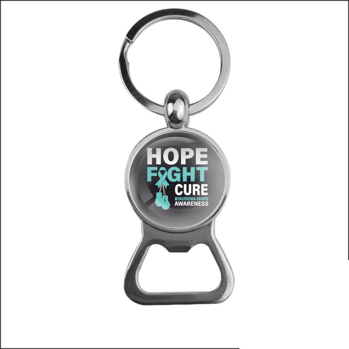 Bieropener Glas - Hope Fight Cure
