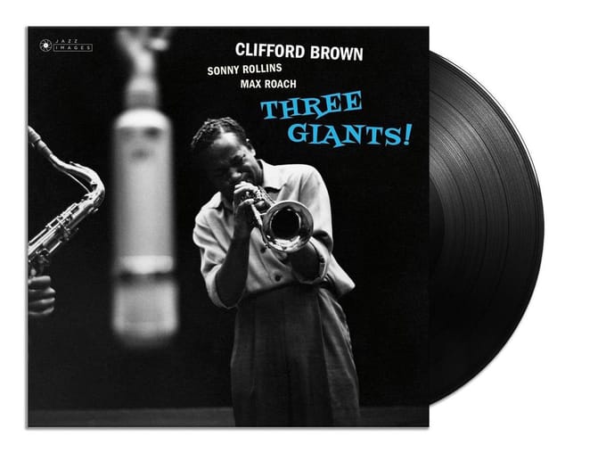 LP Plaat CLIFFORD BROWN, SONNY ROLLINS, MAX - Three Giants! 37075 Jazz Afbeeldingen 2018 Europa Jazz