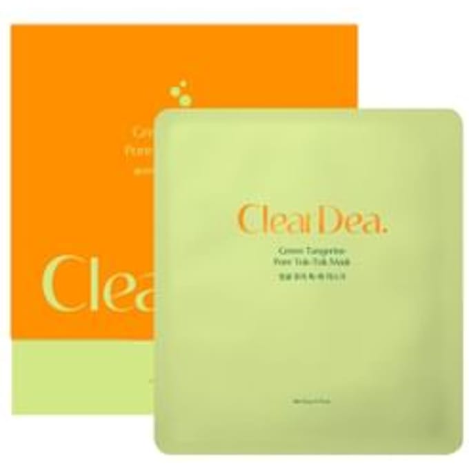 ClearDea - Green Tangerine Pore Tok-Tok Mask Set 20g x 4 sheet