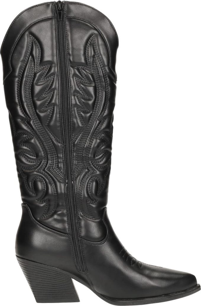 SUB55 Western boots Kuit Laarzen - zwart - Maat 37