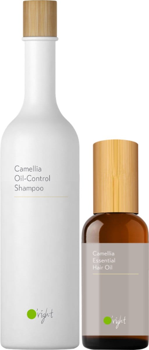 O’right Duo Camellia Shampoo - 400ml & Camellia Hair Oil 100ml