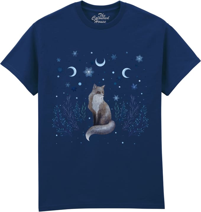 Vos Winter Fox The Coloured House T-shirt M