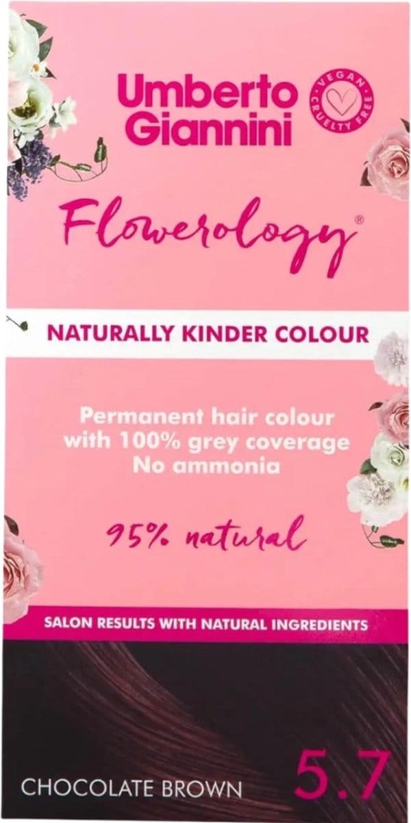 Umberto Giannini - Flowerology Vegan Colour Chocolate Brown 5.7 - 110 ml