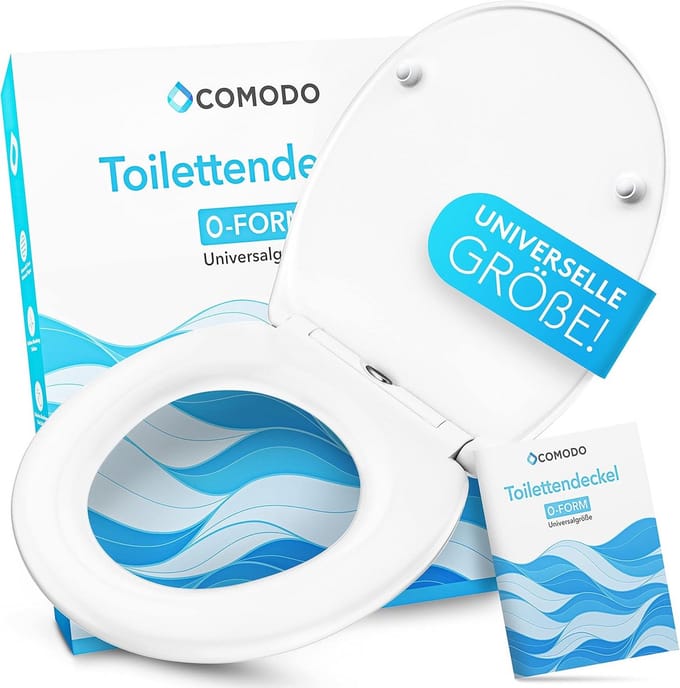 Universeel Toiletbril met Softclose en Antibacteriële O-vorm