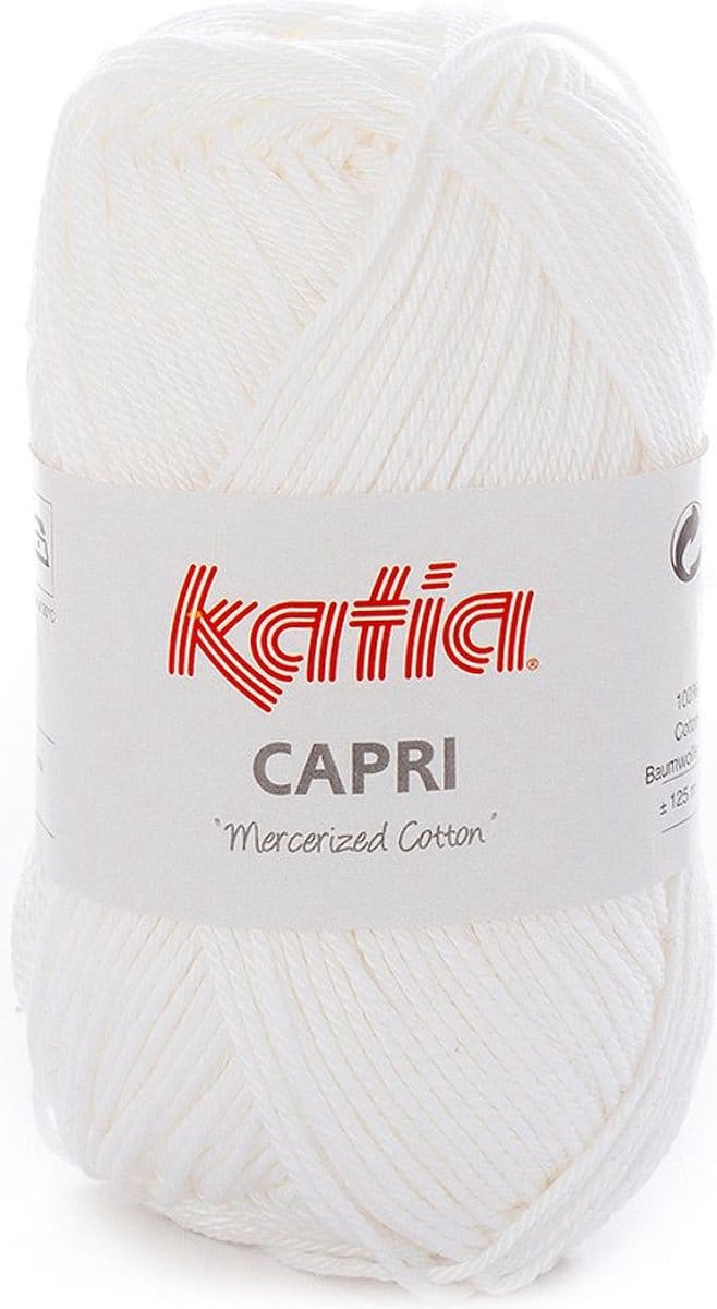 Katia Capri - 82050 wit - Katoen Garen