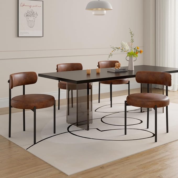 Eetkamerstoelen Set van 4 – - Novihome