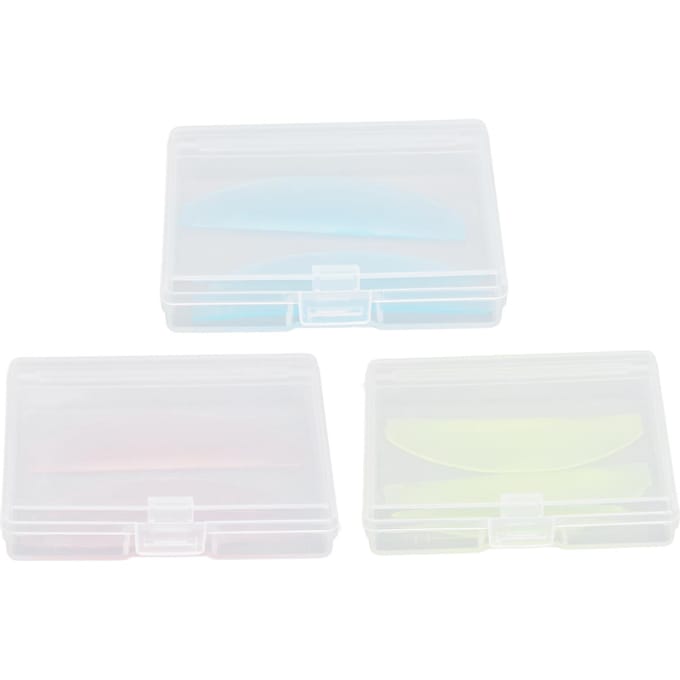 3 Paar Wimperlift Pads Wimperlift Staven Lash Perm Kruller Make-up Siliconen Pads Lash Lifting white