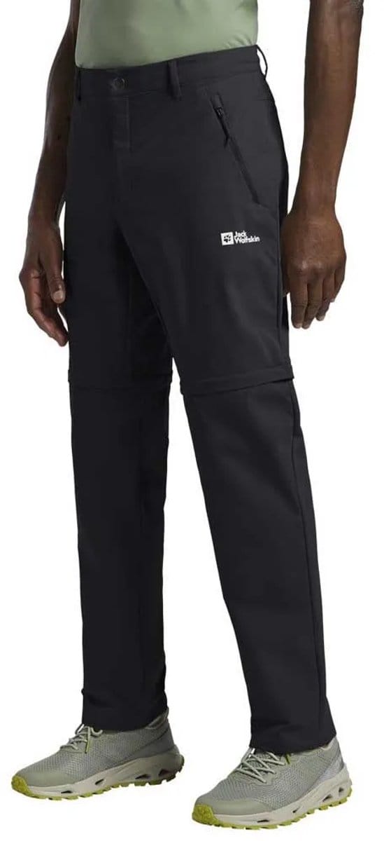 Jack Wolfskin Pico Trail Zip Off Broek Zwart 58 / Regular Man