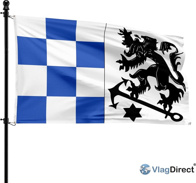 Middelkerkse vlag - Gemeente Middelkerke vlag - 90 x 150 cm.