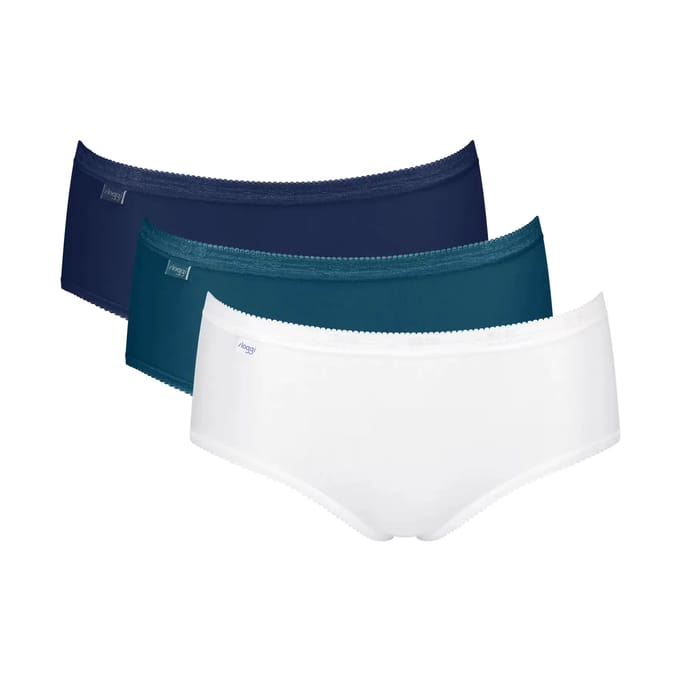 Damesslipjes Sloggi Basic+ Midi (x3)