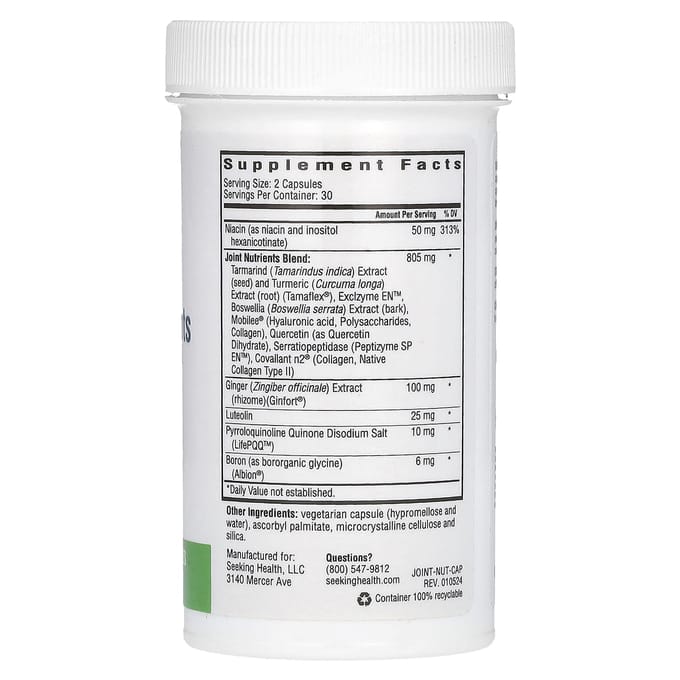 Gewrichtssupplementen, 60 Plantaardige Capsules