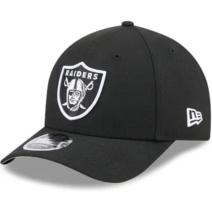 New Era Las Vegas Raiders NFL Team Black 9FORTY M-Crown Cap