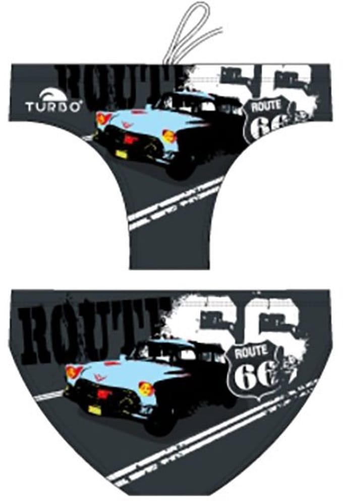 Turbo Route 66 Cadillac Zwemslip Zwart M Man