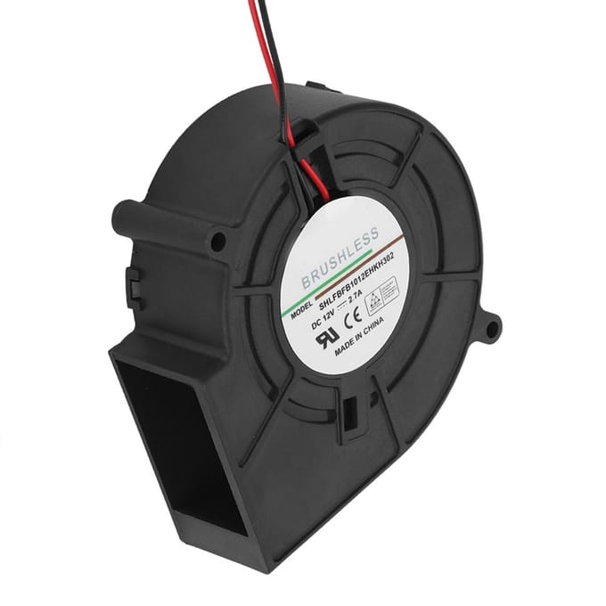 Draagbare BBQ Ventilator Luchtblazer voor Barbecue Picknick Kamperen Vuur Houtskoolstarter wit
