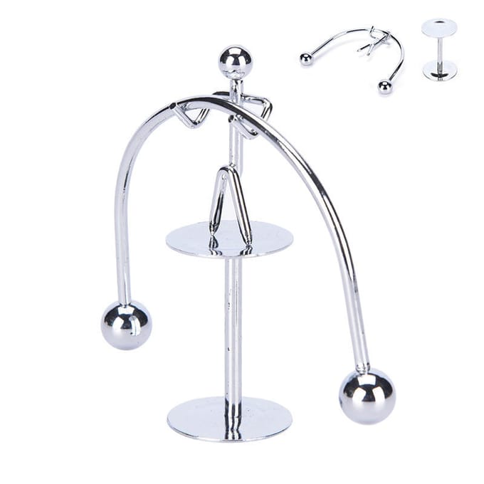 Gewichtheffer Kinetische gadget Speelgoed Perpetual Motion Bureau Cadeau Kantoordecoratie