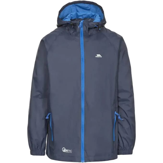Waterdichte hoodie met rits Trespass Qikpac