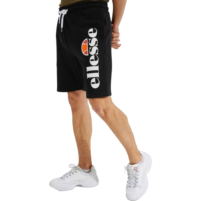 Ellesse Heren Bossini Fleece Shorts (Zwart)
