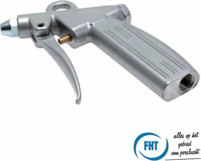 Aluminium blaaspistool - Euro ansluiting NW 7.2