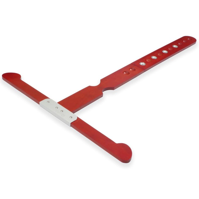 RCP-1 Cello Stopper Antislipapparaat Massief eikenhout Antislip Cellobeschermer Cello Antislippad wijnrode kleur