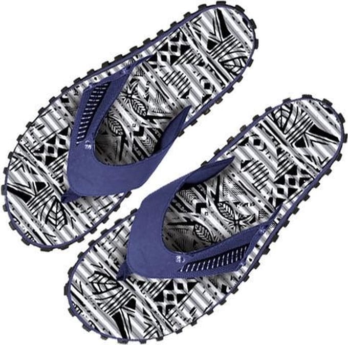 BECO Teenslippers Outdoor Heren Blauw Maat 40