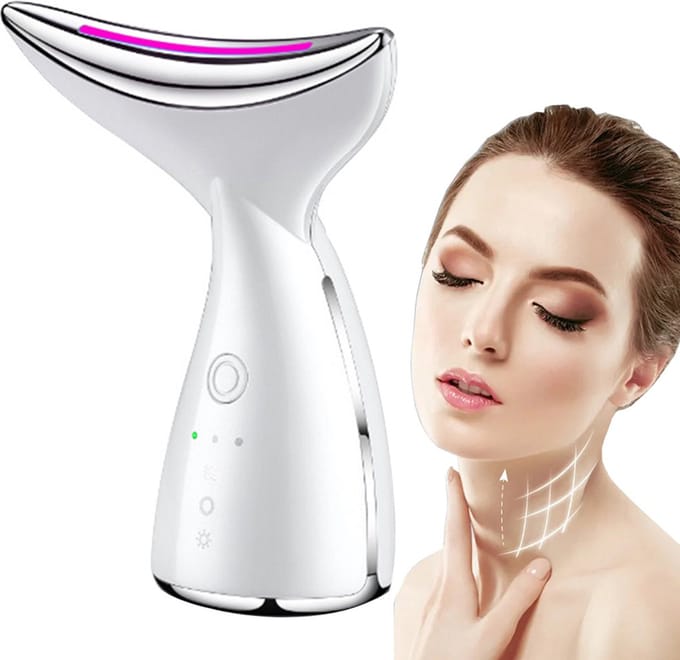 3-in-1 EMS LIFTING HUID- EN GEZICHTSFLEXIEMASSAGE - WIT