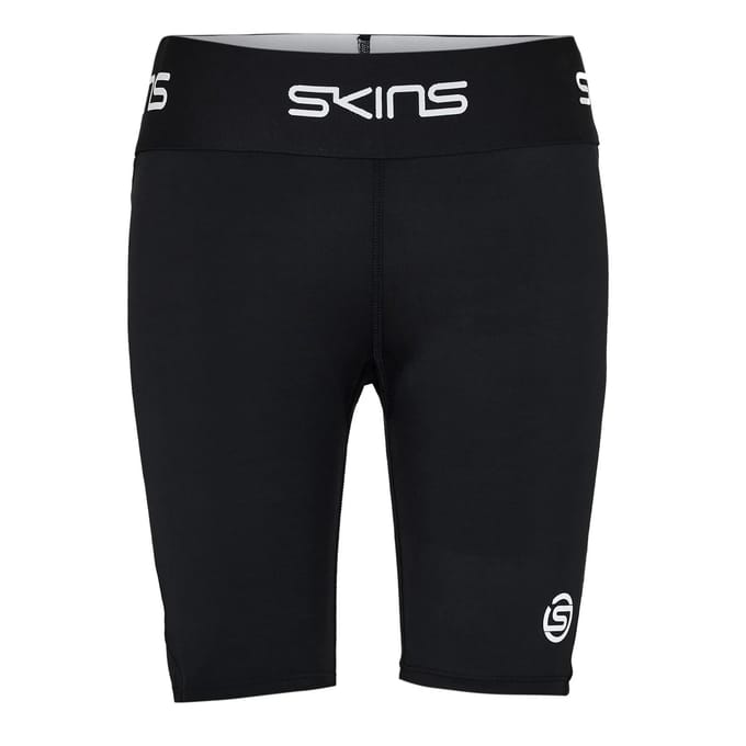 Skins Dames/Dames Series-1 Compressieshort (Zwart, Wit)