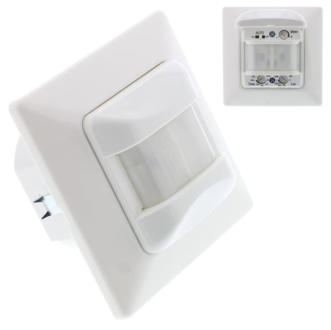 Klemko LED PIR Bewegingsmelder/Sensor - Inbouw - Wand