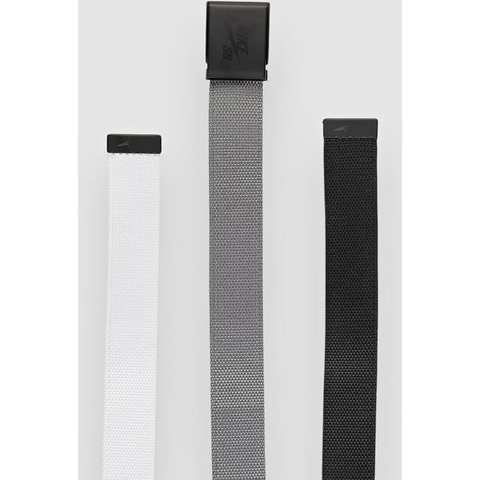 Nike SB 3-In-1 Pack Web Riem zwart