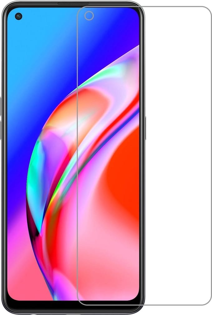 Screenprotector - Geschikt voor OPPO A94 - Extra Sterk - Gehard Glas - Beschermglas - Tempered Glass - Screen Protector