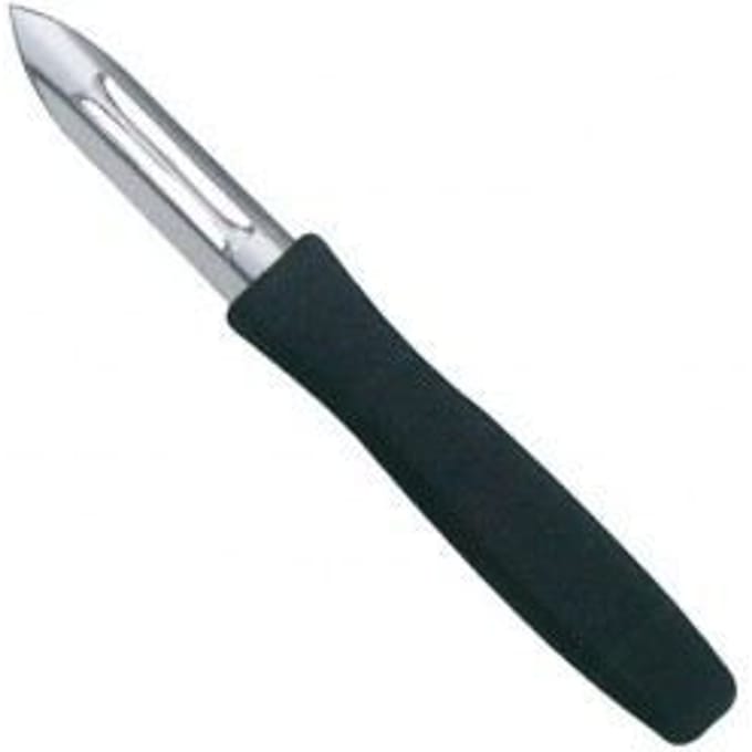 Couteau éplucheur - 2 tranchants - lame de 6 cm