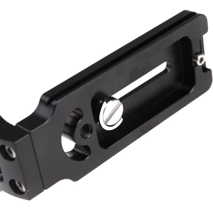 Universele MPU100 Quick Release L Plate-beugel voor camera Benro Arca Swiss black