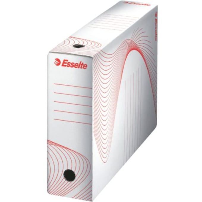 Archiefdoos Esselte Boxy 80mm 250x352mm wit