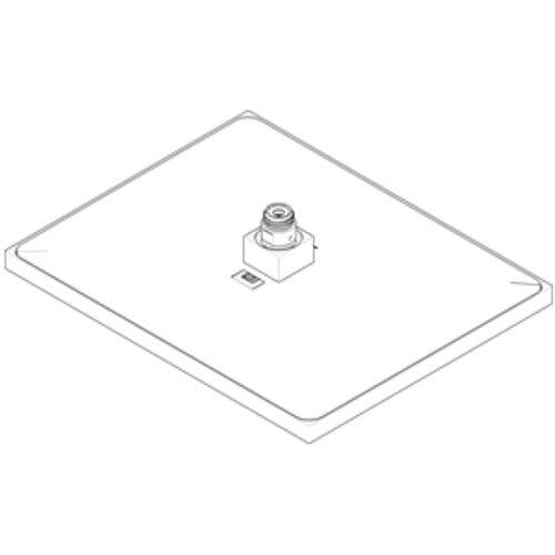 Dornbracht replacement overhead shower 30 x 24 cm, 04120506300-00