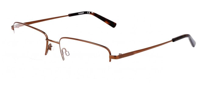 Flexon FLEXON H6067 N Shiny coffee 52/18/145 MAN Brilmonturen