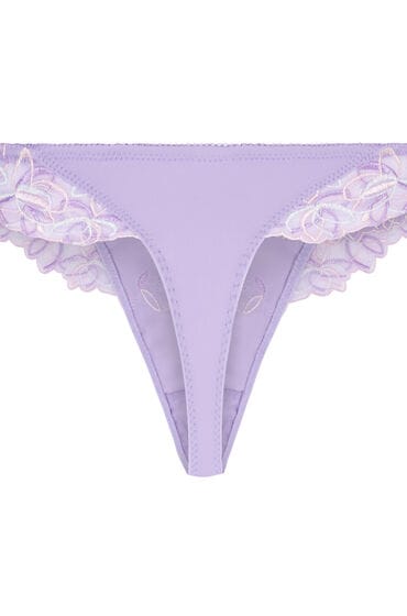 Hunkemöller Dames Lingerie Boxerstring Diva - Paars - maat S