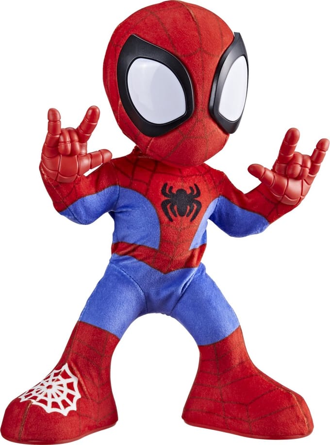 Spidey and His Amazing Friends Dance 'N Crawl Spidey Interactive Plush 25 cm
