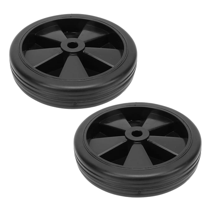2 STKS 6 Inch Universele Wielen 12 Gaten Rubberen Wiel Luchtcompressor Vervangingsonderdeel 150mm Diameter