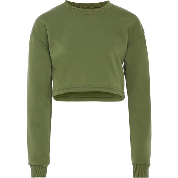 Mymo Sweatshirt Dames Militair