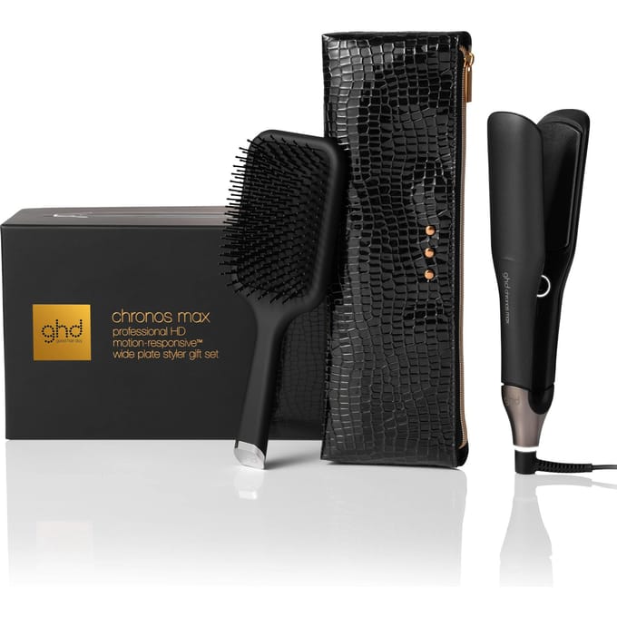 ghd Chronos Max Core Hair Straightener Gift Set 3 st
