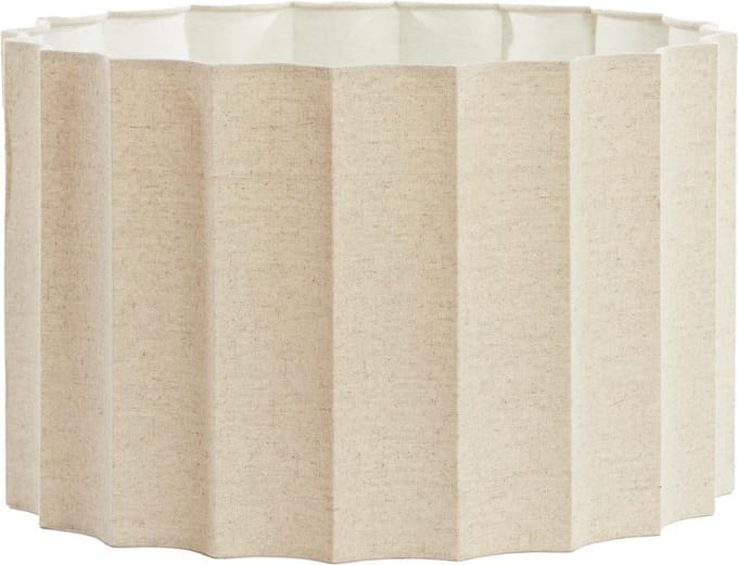 Light & Living Cilinder lampenkap Disli - Crème - Ø35cm - Modern